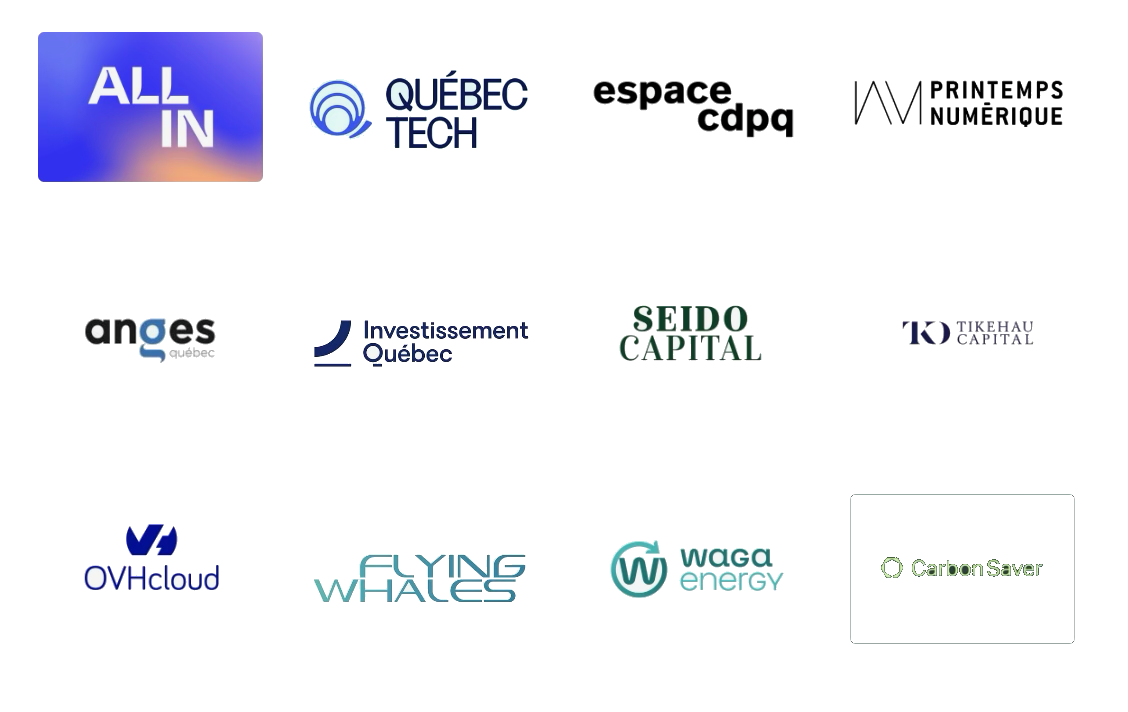 Logos des partenaires et startups (planche 1)